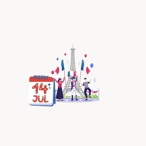 14 juillet illustration